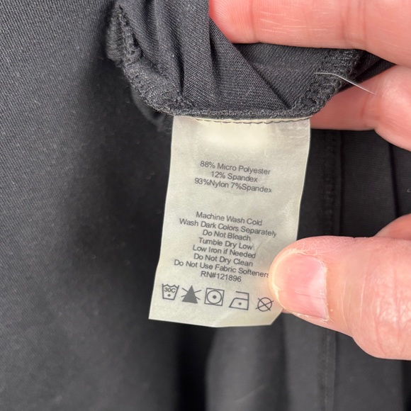 Title Nine blue and black sports dress medium w shelf bra Athleisure pickleball - Picture 9 of 12